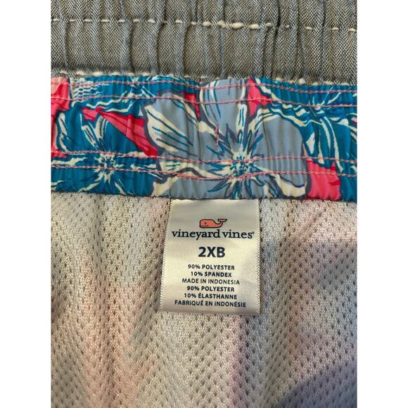 Vineyard Vines Men’s Chappy Print Swim Trunks Size 2XB Beach Cruise - Picture 3 of 6
